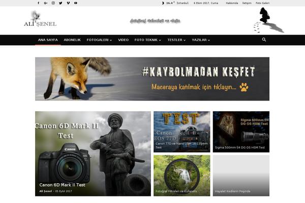 Newspaper Child theme site design template sample