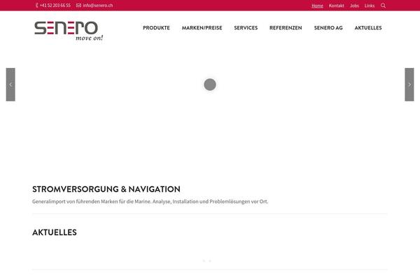 The7 Child theme site design template sample