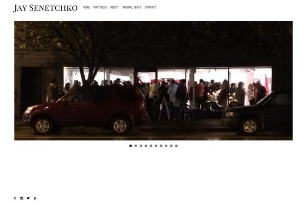 Site using Photospace Responsive Gallery plugin