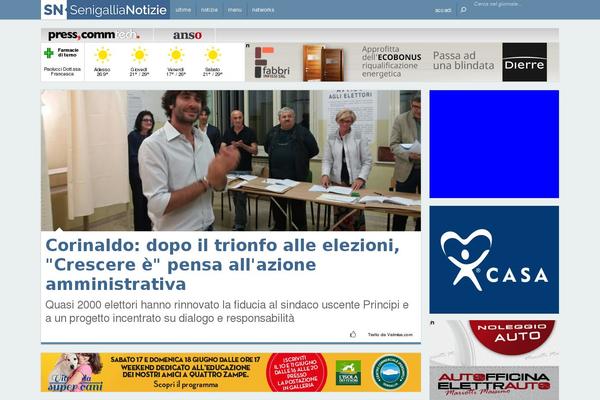senigallianotizie.it site used Netpresslayoutv2
