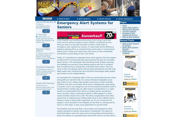 senioralertsystems.com site used Adsense100k