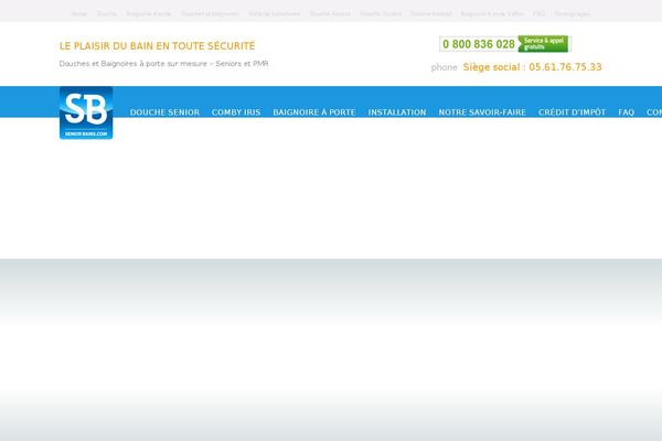 Sb theme site design template sample