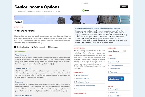 seniorincomeoptions.com site used The NewsMag