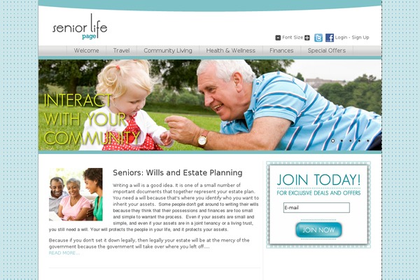 Wp Ellie theme site design template sample