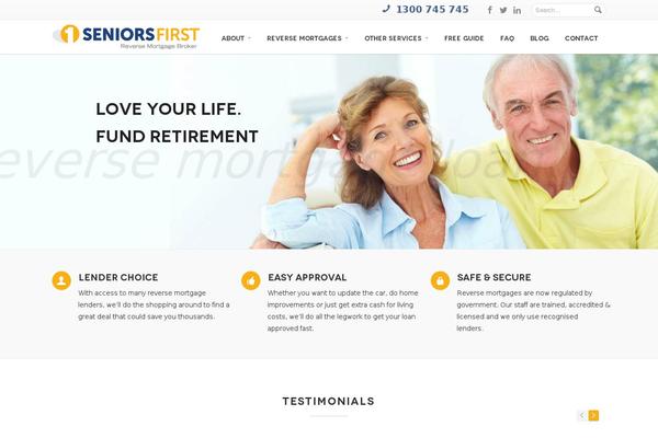 Savia theme site design template sample