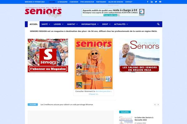 NewsMag theme site design template sample