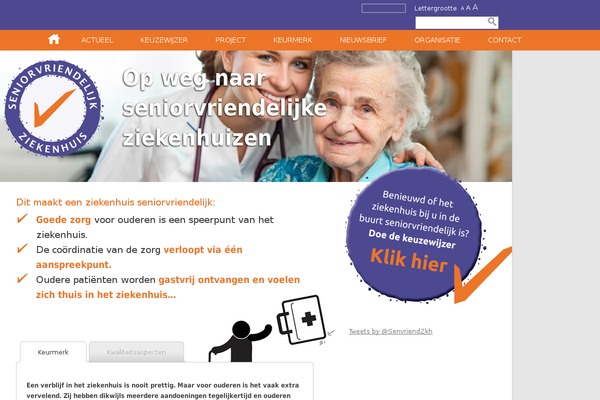 Site using font-resizer plugin
