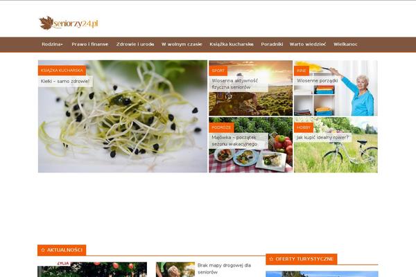 Envince theme site design template sample