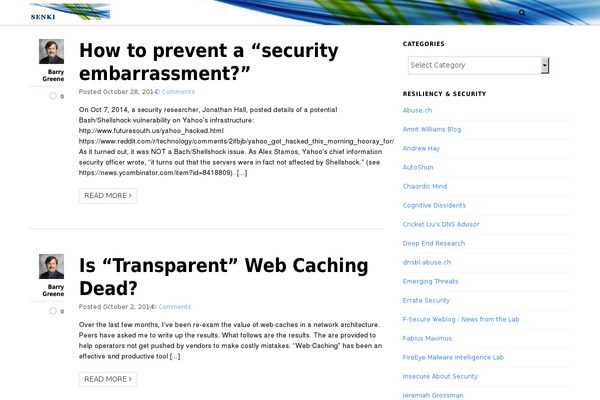 senki.org site used PageLines
