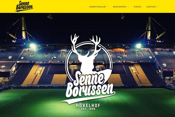 TheFox theme site design template sample