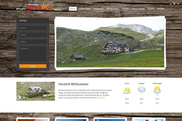 Midway theme site design template sample