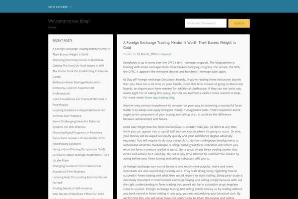 Wordpost theme site design template sample