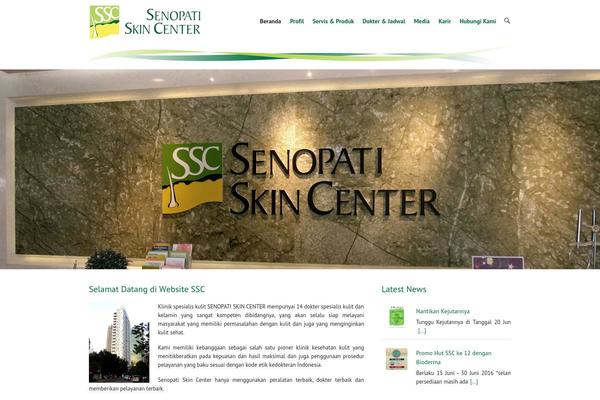 Interface theme site design template sample