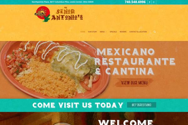 Salient Child theme site design template sample