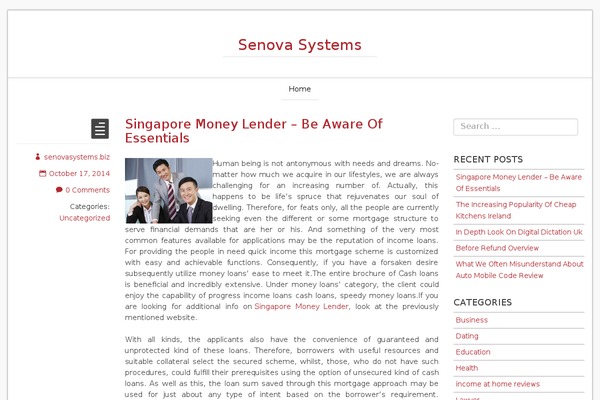 senovasystems.biz site used Romangie