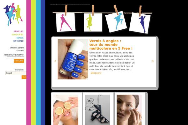 BonPress theme site design template sample