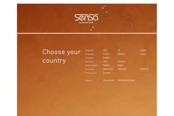 sensabycosentino.com site used Sensa