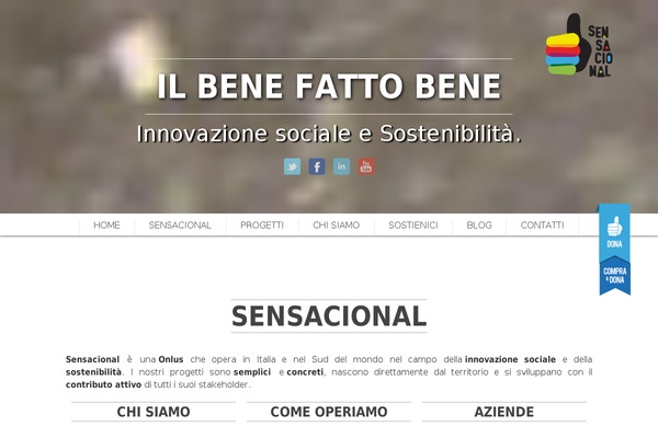 sensacional.org site used Scrn