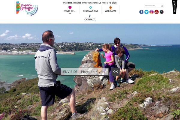 sensation-bretagne.com site used Artgomedia