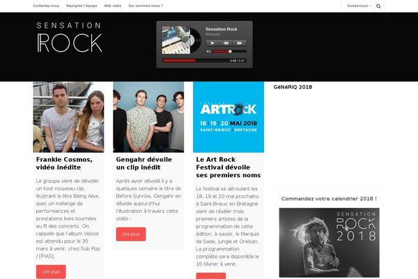 Newsblock theme site design template sample