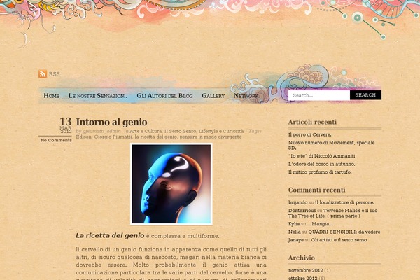 Koi theme site design template sample