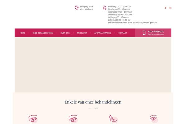 Cinderella theme site design template sample