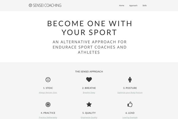 Farad theme site design template sample