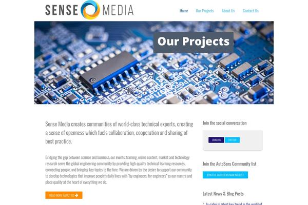 Concept theme site design template sample