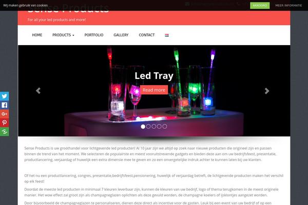 Enigma Premium theme site design template sample