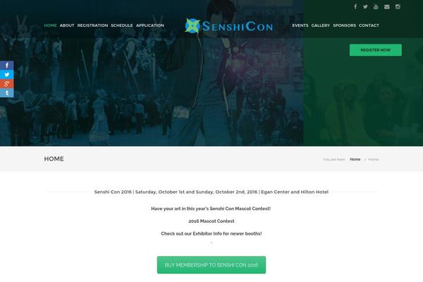 Tower theme site design template sample