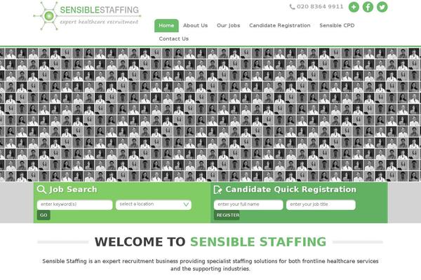 sensible-staffing.com site used Sensiblestaffing
