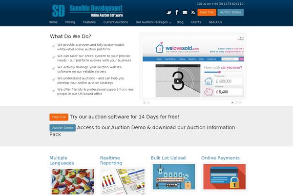 uDesign theme site design template sample