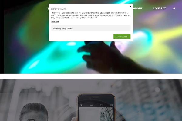 Jupiter Child theme site design template sample