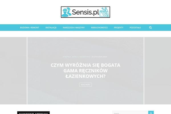 Szablon theme site design template sample
