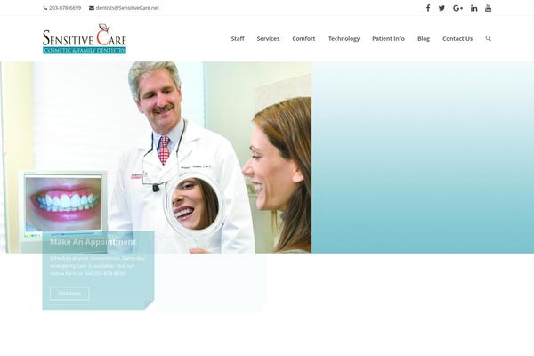 sensitivecare.net site used Sensitive