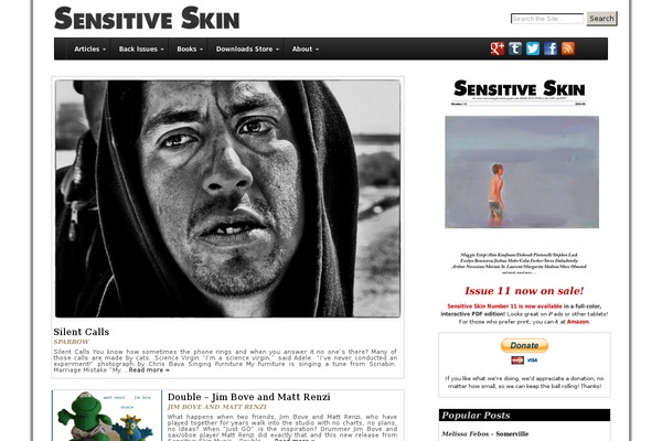 sensitiveskinmagazine.com site used Ssm_2018