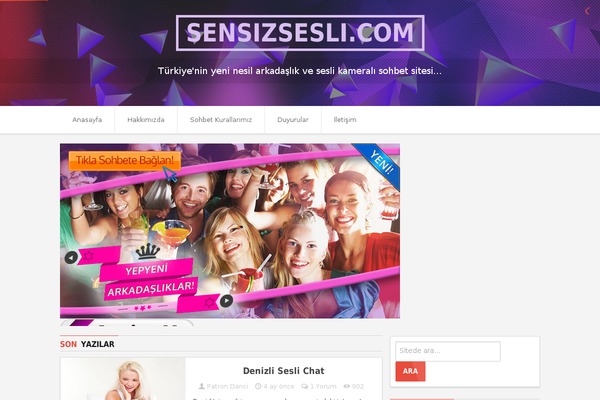 sensizsesli.com site used EccePure