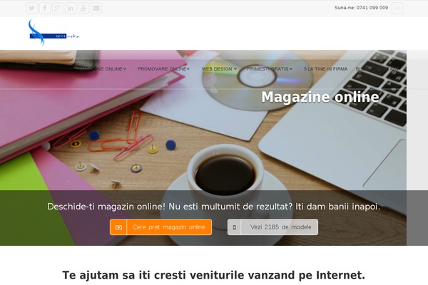 inCreate theme site design template sample