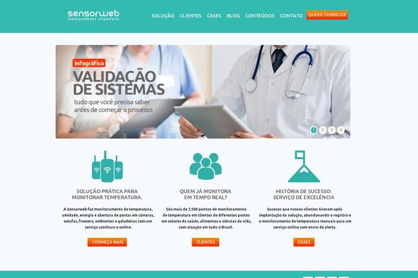 Enfold theme site design template sample