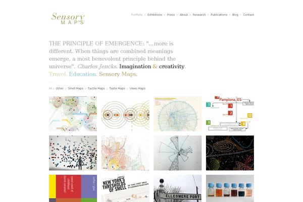 sensorymaps.com site used Sensory-maps