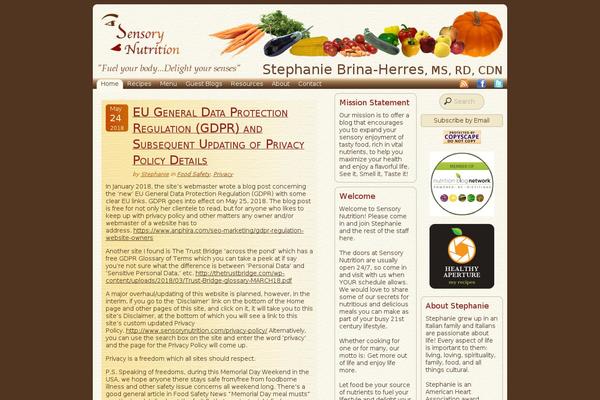 Sn theme site design template sample