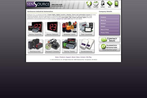 Biz theme site design template sample