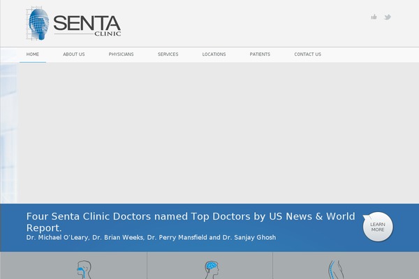 Circles theme site design template sample