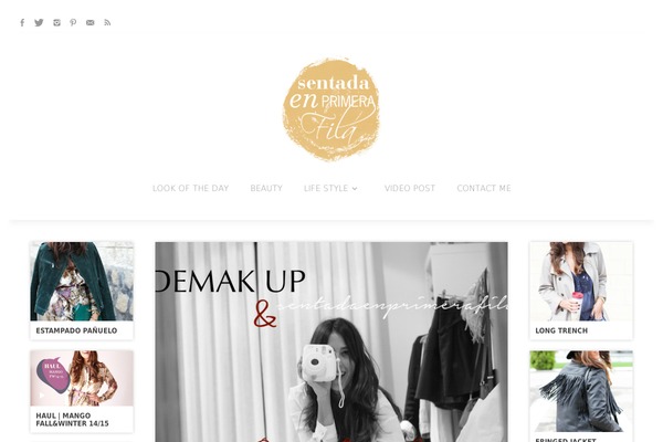 Tempest theme site design template sample