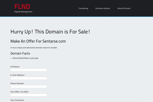 sentarse.com site used BizSphere