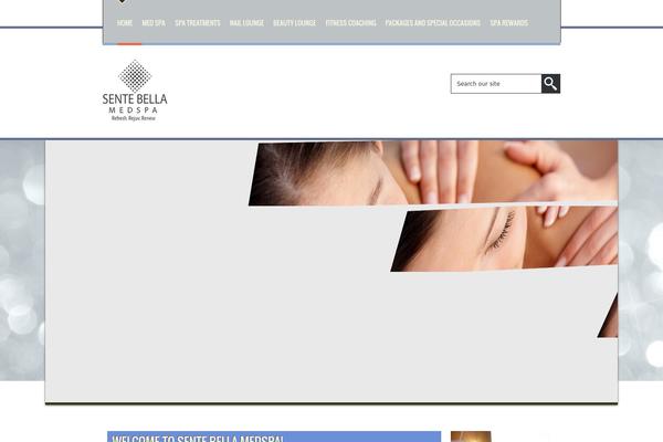 SPA Treats theme site design template sample
