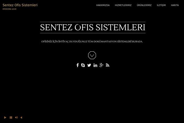 onetone theme site design template sample