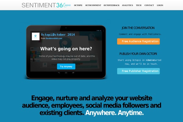 Scroller theme site design template sample