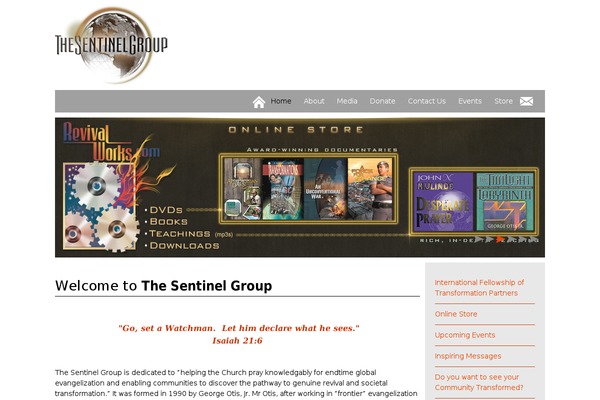 sentinelgroup.org site used Sentinel