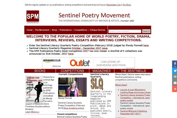 Site using Crafty Social Buttons plugin